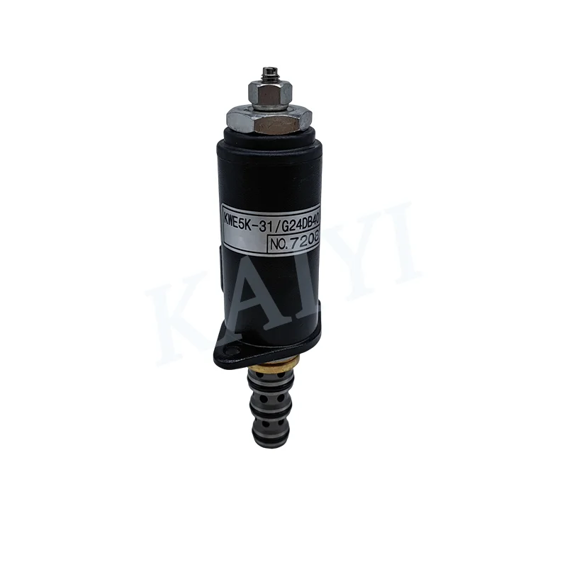 

Solenoid Valve KWE5K-31/G24DB40 for SK200-6 SK200-5 SK200-3 Excavator Spare Parts