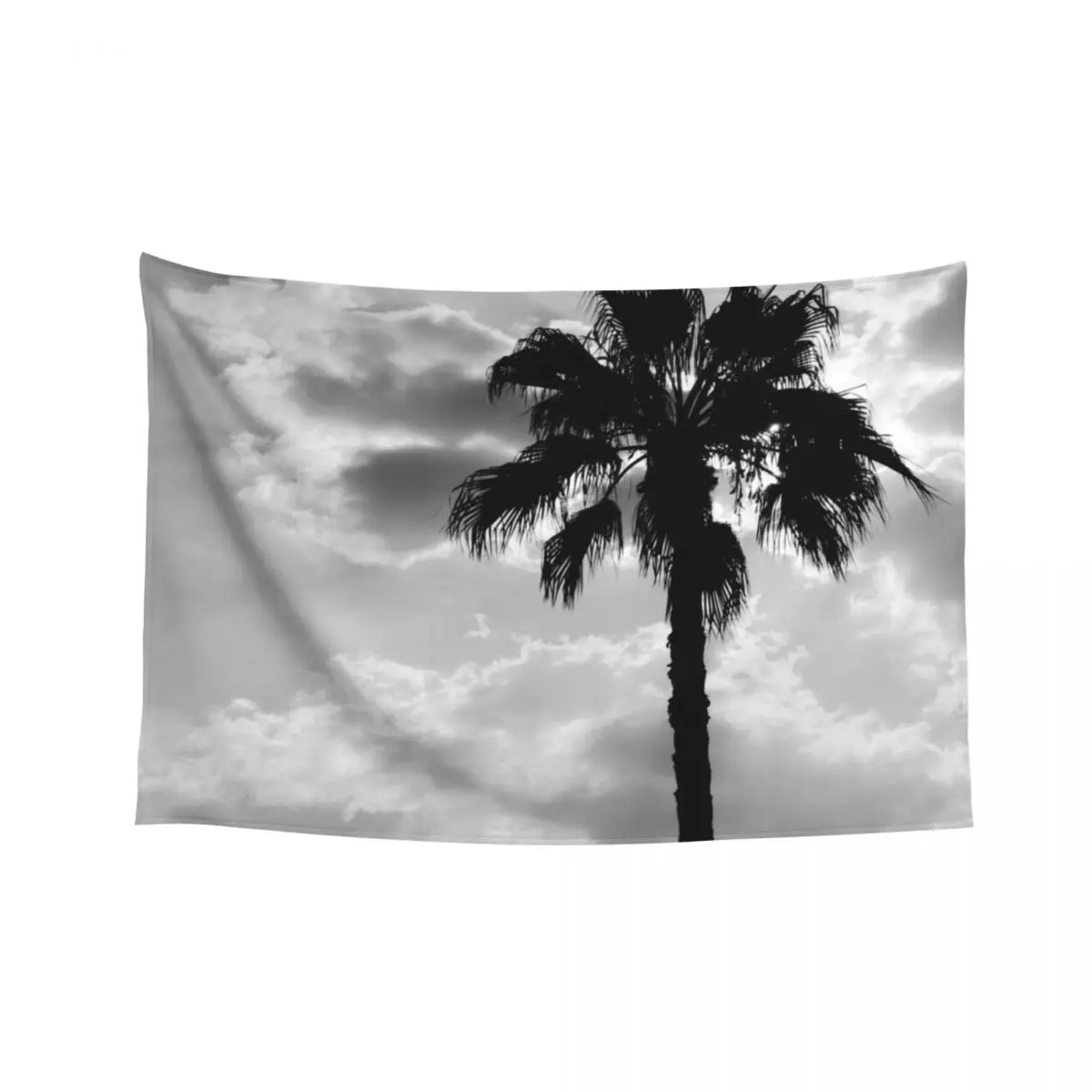 

Palm Trees In Black and White Tapestry Wall Carpet Decor For Room Luxury Living Room Decoration Tapestry