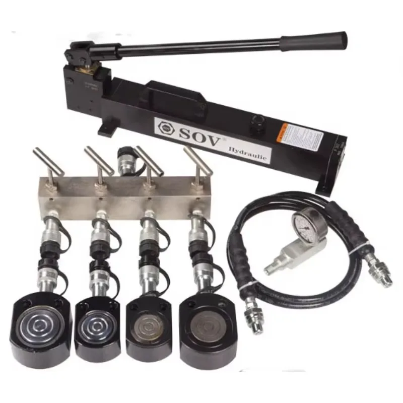 

Ultra Low Height Hydraulic Jack Matched For Manual Hydraulic Pump