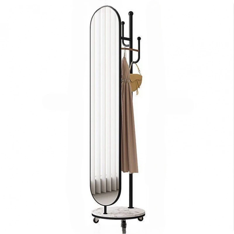 

ins full-length mirror hanger floor-to-ceiling vertical movable bedroom with wheels home full body