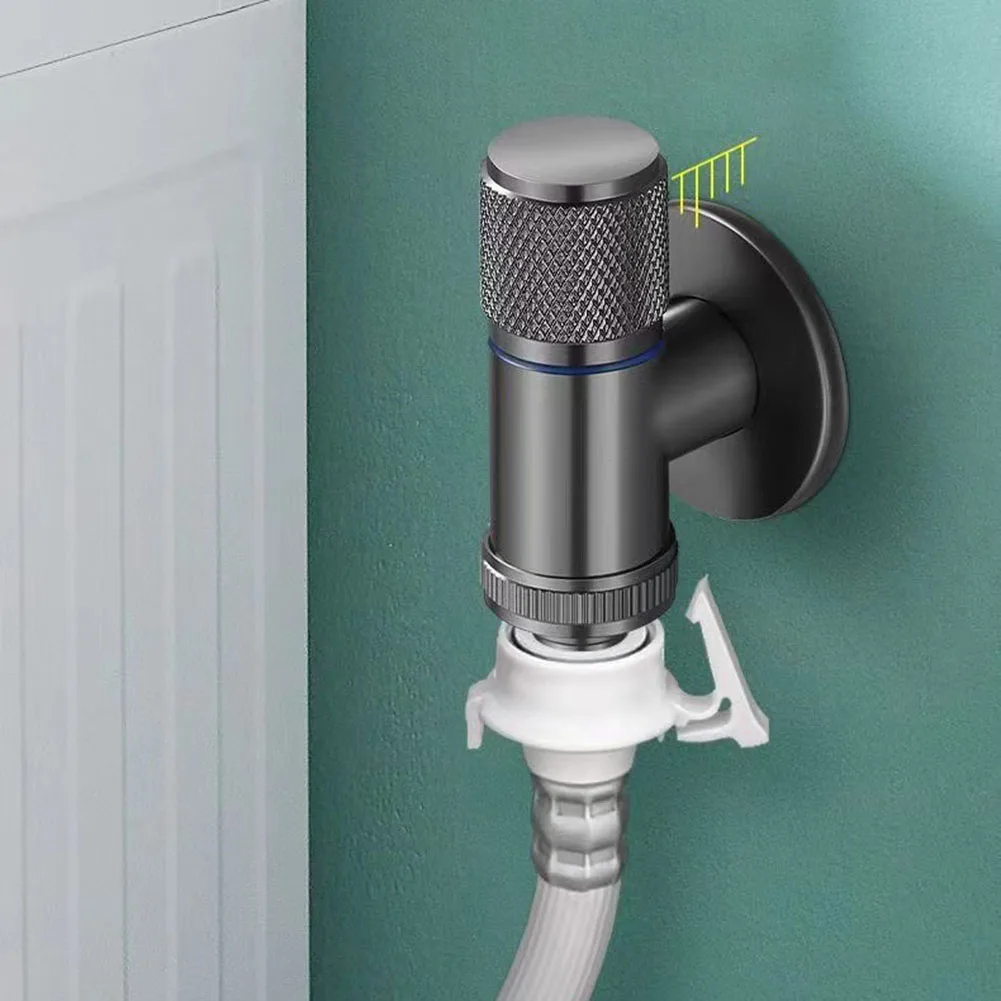 Outdoor Use Black Automatic Water Stop Valve Corrosion-resistant Material Easy Installation Method For Gardens