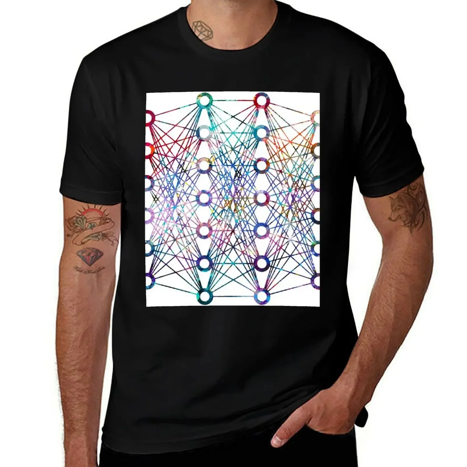 

Deep Neural Network T-Shirt oversizeds boys whites cute clothes graphic shirts fitted t shirts for men