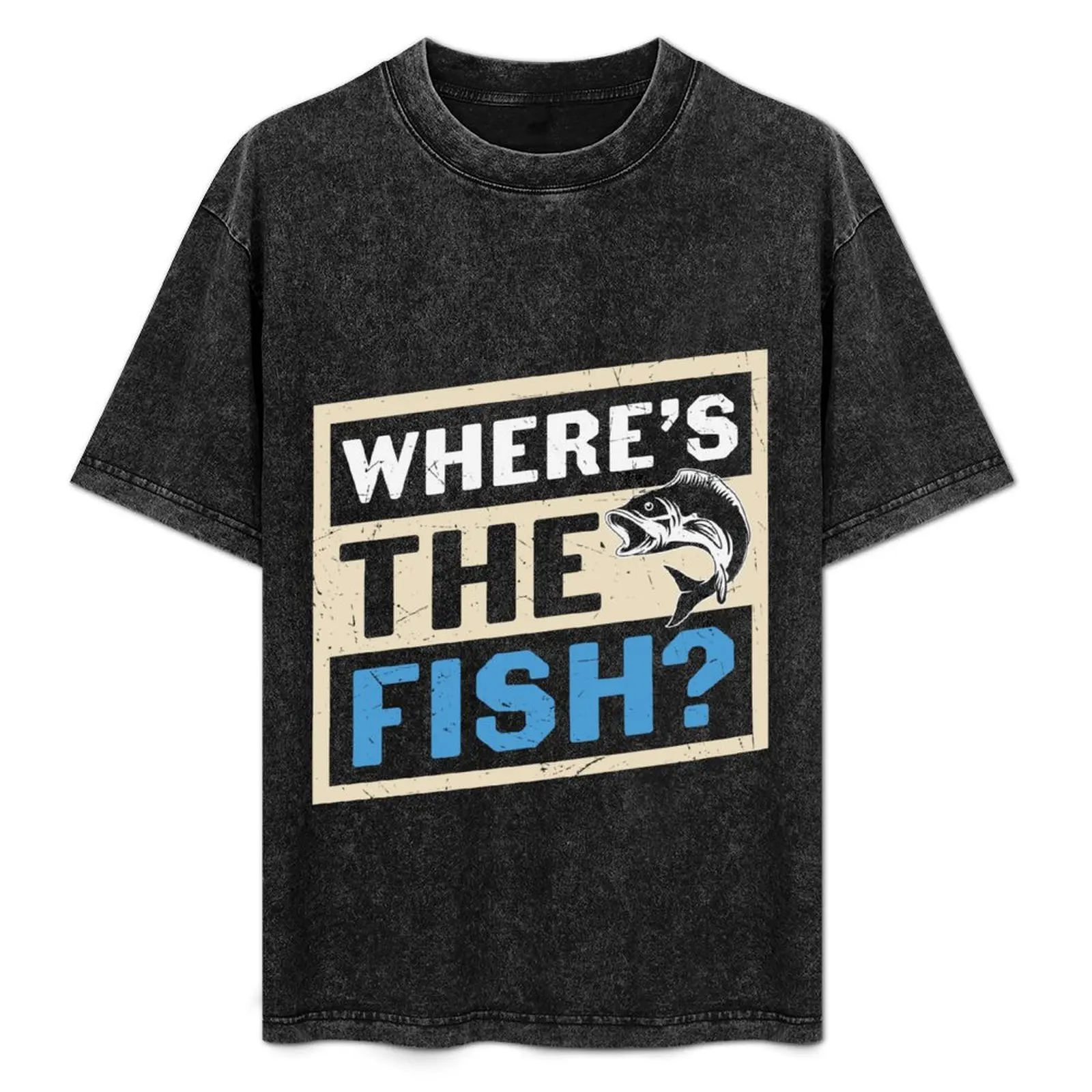 

WTF-Wheres-The-Fish T-Shirt Sporty Breathable Short Sleeve T-Shirt