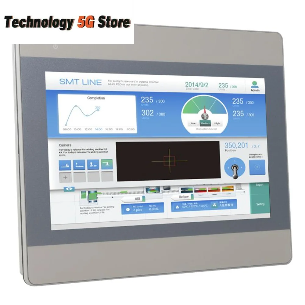 

HMI Touch Screen Panel MT8102iP MT8102iE