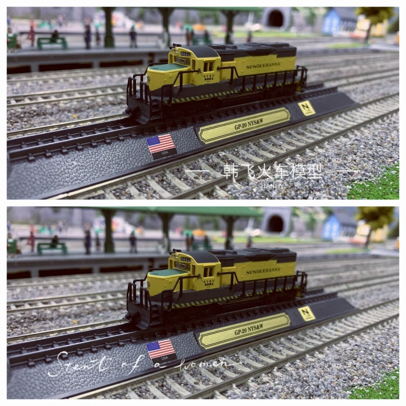 

Игрушечный поезд типа N GP 20 NYS&W, набор статического поезда с номером модели трека 97013, красиво упакованный, подходит в качестве подарка для мальчиков