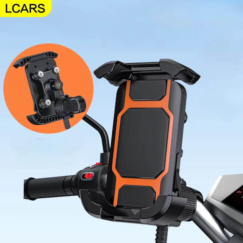 

Car Mobile Phone Holder Suitable for Electric Vehicles, Motorcycles, Scooters, Etc. Convenient Installation and Easy to Use. Can Be Operated Alone