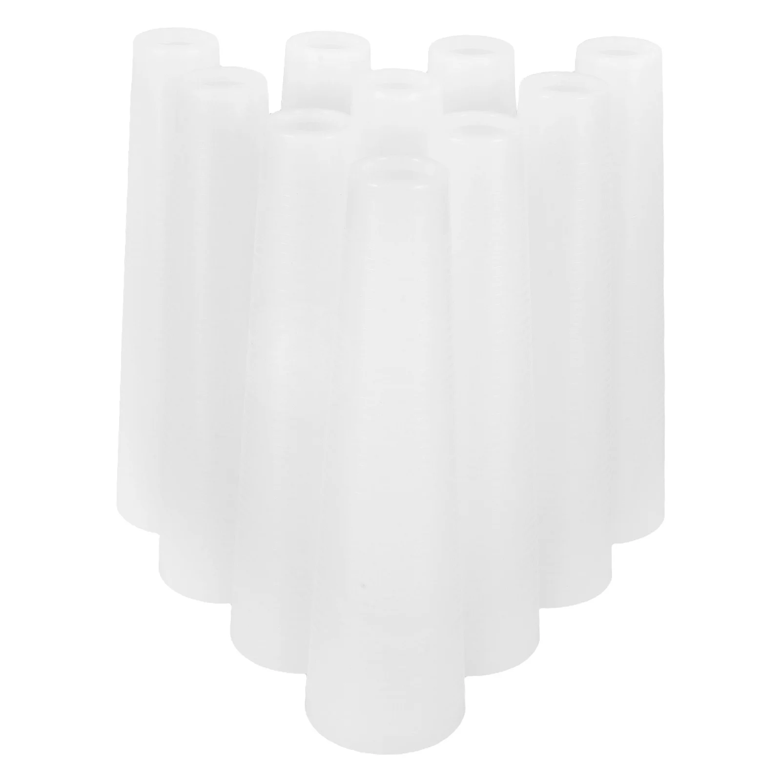 

10pcs Plastic Yarn Cones 3°30' Tapered Fade Resistant For Thread Winding Sewing Wire Weaving Craft Projects Yarn Spool Winder