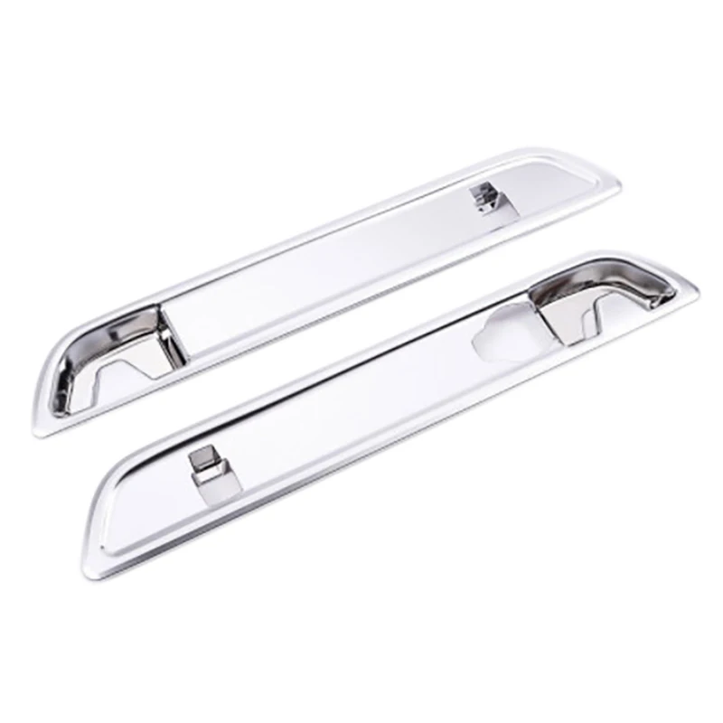 2Pcs/Set ABS Chrome Car Trunk Hook Decorative Cover Trim for Mercedes Benz GLC Class X253 200 260 300 Car Accessories