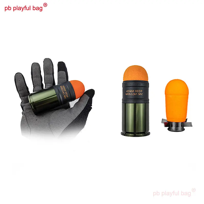 PB Playcomparator Bag, Outdoor dehors Grenade Toys, M79, GP30, M203, M320, GL06 OligSponge, Spring Toy Accessrespiration, QGino 1