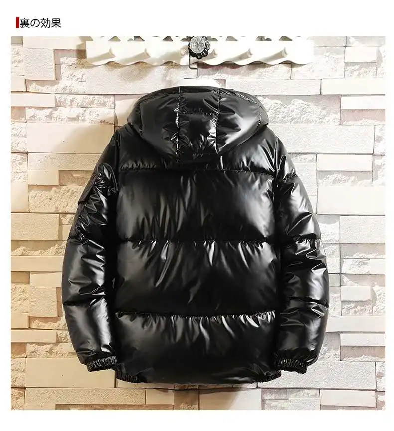 2024 bright face padded jacket Padded jacket with thick hooded loose Chinese style bread suit