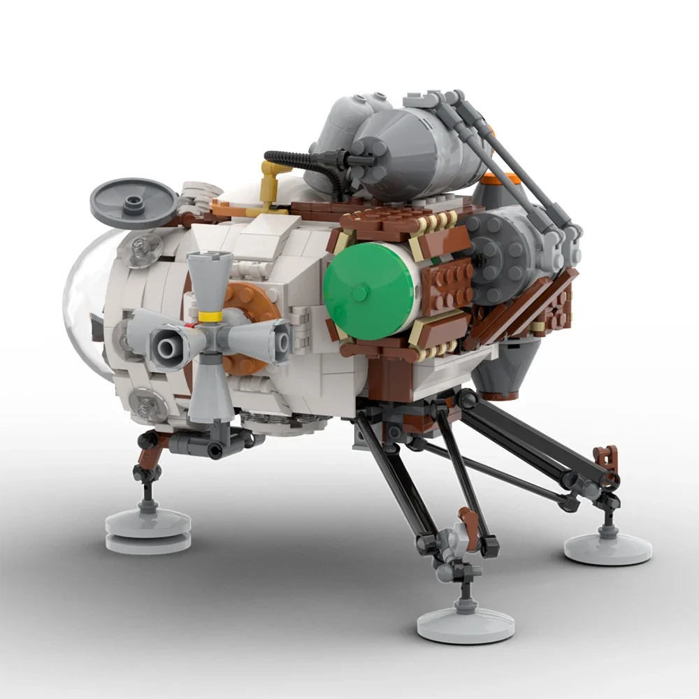 

MOC Interstellar Exploration Hearthian Exploration Spacecraft Building Blcok Set Adventure Game Outers-Wilds Brick Toy Kids Gift