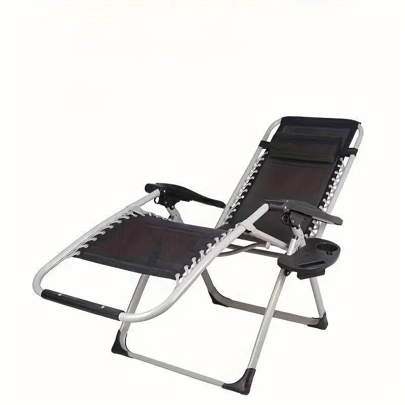 Beach Folding Leisure Lounger Bottle Cup Holder Folding Chair Side Table Attachment Fishing Chair Storage Tray Home