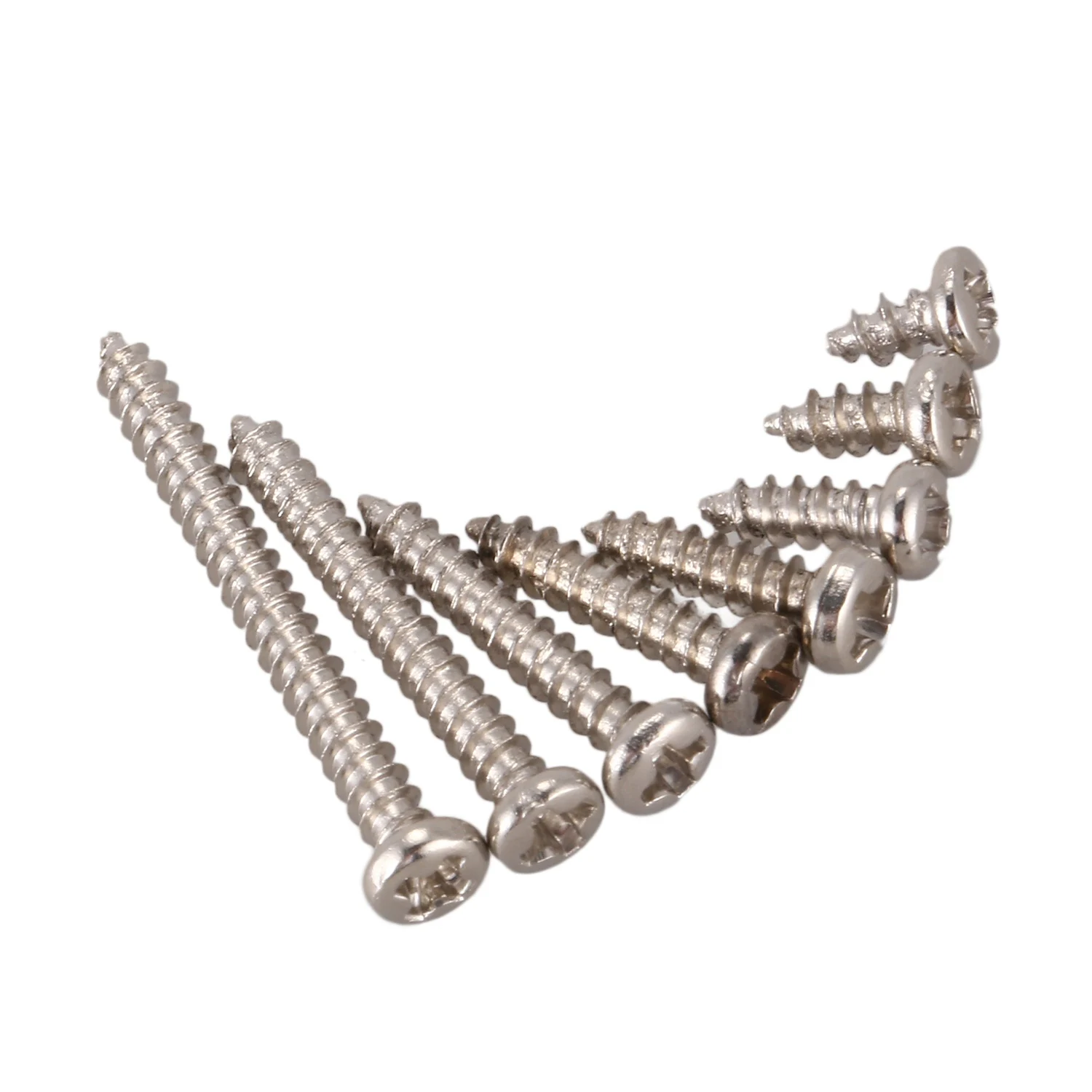 【M2 Cross Drive Pan  Self-Tapping Screws】 800Pcs/Set M2 Screw Carbon Steel Drive Pan Head Self Tapping Screws Assorted Fastener