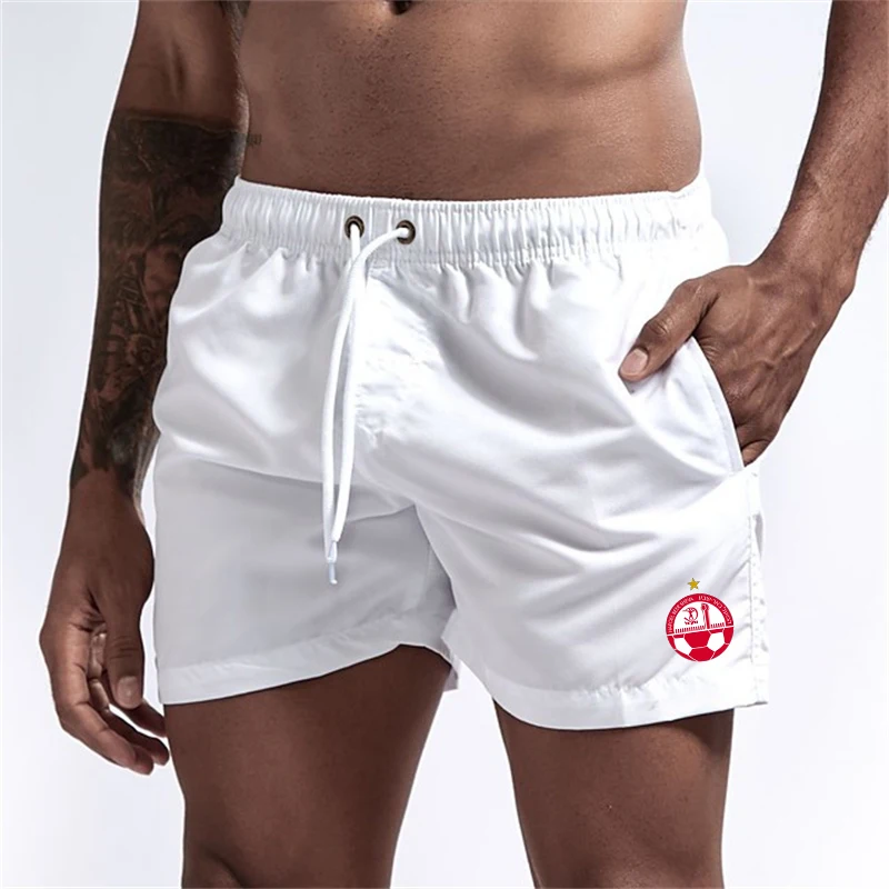 

2026 Men's Printed Beach Casual Shorts with Side Pockets, Quick-Dry Summer Swim Trunks Swimwear