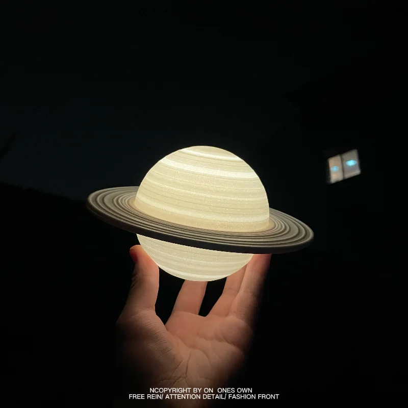 

"You are my entire planet" Star picker, Saturn night light ornament