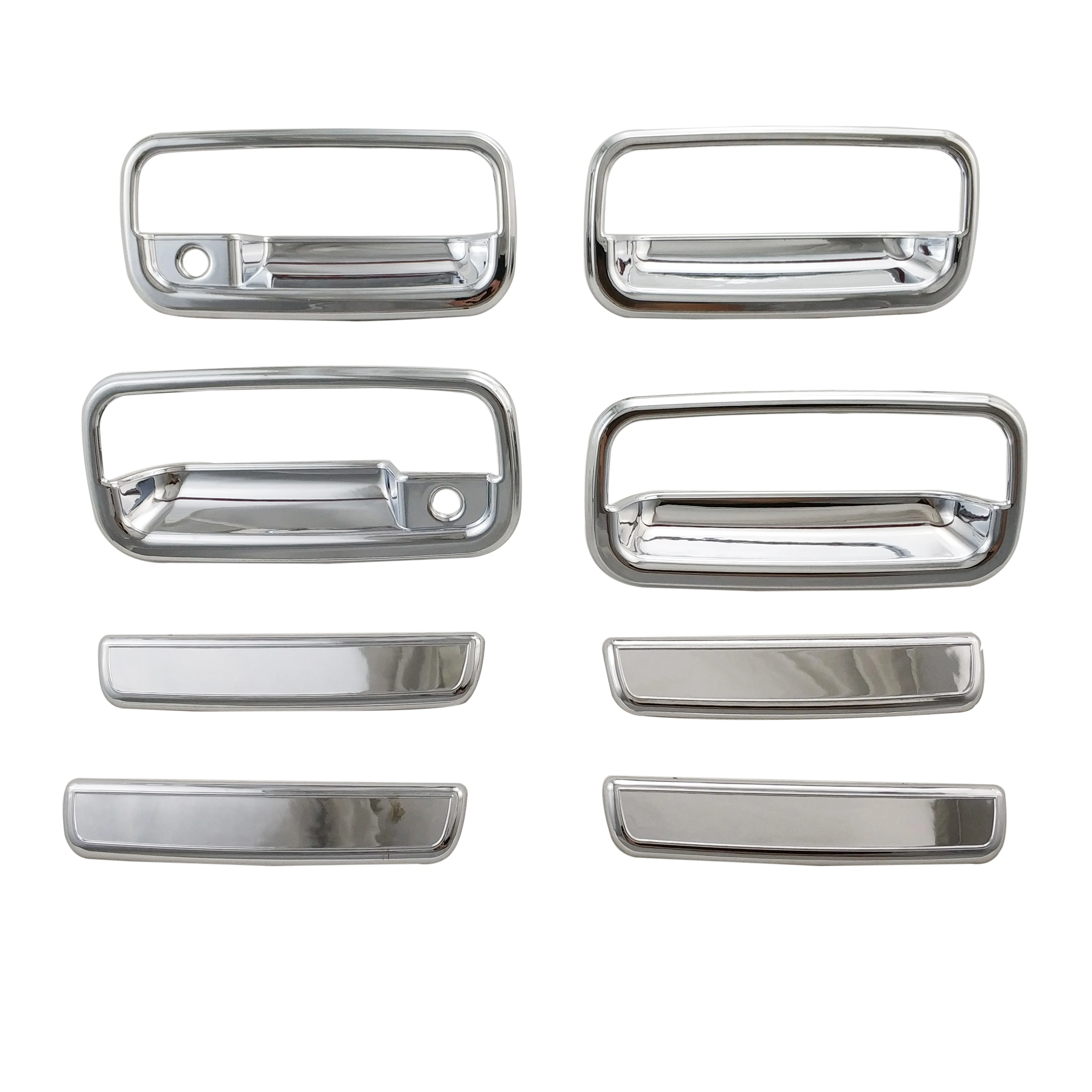 

ABS Chrome Car Accessory 1996 - 2002 For Toyota Land Cruiser Prado fj90 lc90 90 3400 Door Handle Bowl Cover Trim Paste Style