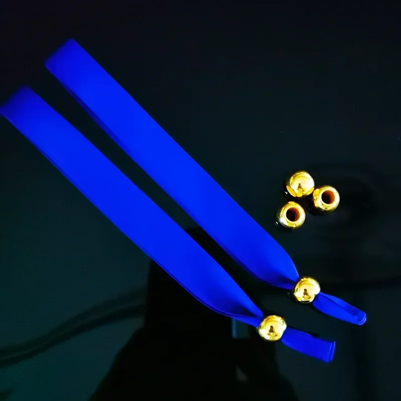 50/100/200 stuks aanpasbare stoffen polsbandjes personaliseren logo stoffen polsbandje feest bruiloft jaarlijkse bijeenkomst identiteitsarmband