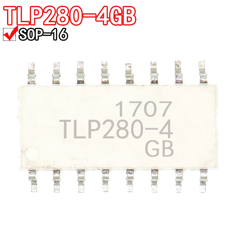 1 Uds TLP280-4GB TLP281-4GB/GR TLP283-4GB TLP284-4GB TLP521-4GB TLP523-4 TLP620-4GB TLP626-4 TLP627-4 SOP-16