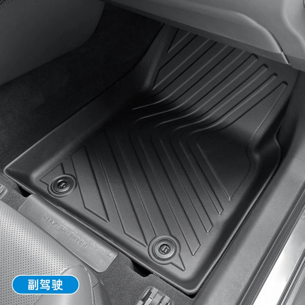 Für RHD LEXUS LBX 2024 2025 TPE Allwetter-Fußmatten Kofferraummatte Wasserdichte Bodenmatte Rechtslenker – Detail 2