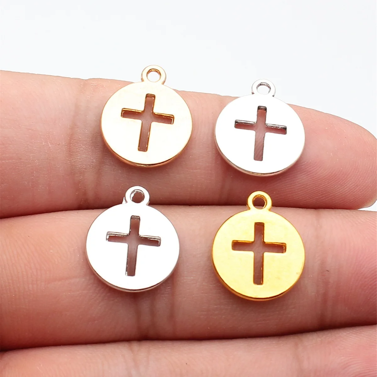 Cross Collection Charm Pendant Amulet Vintage Spiritual Faith Talisman DIY Jewelry Making Findings For Jewelry Making