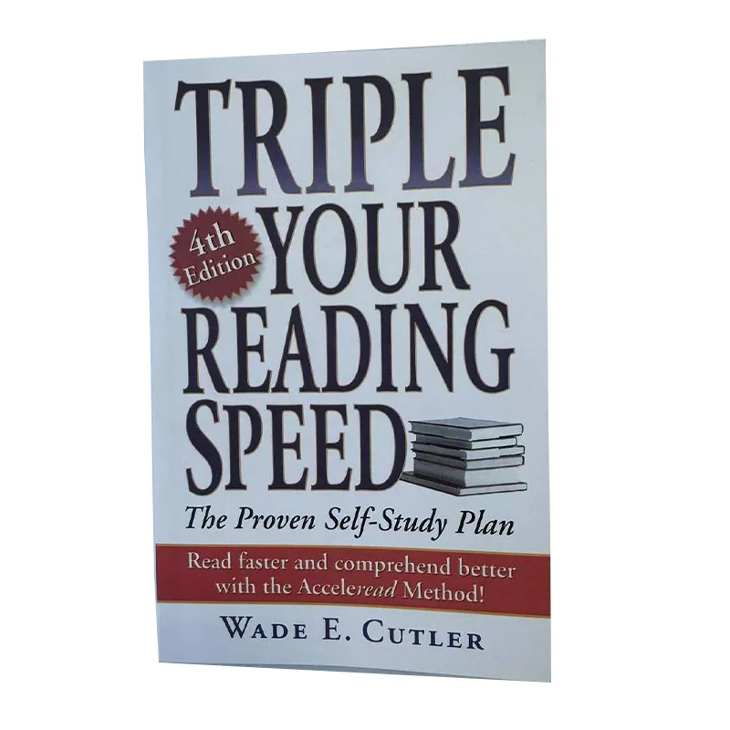 Triple Your Reading Speed Reading Ability Improvement in English Original Reference Book Educational Learning Books