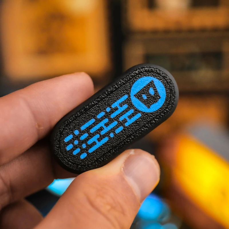 تململ بطاقة دفع مغناطيسية ثلاثية الأبعاد مطبوعة دفع لوحة الميكانيكية المنزلق EDC الإجهاد الإغاثة لعبة حسية الكبار ضد الإجهاد الأشياء