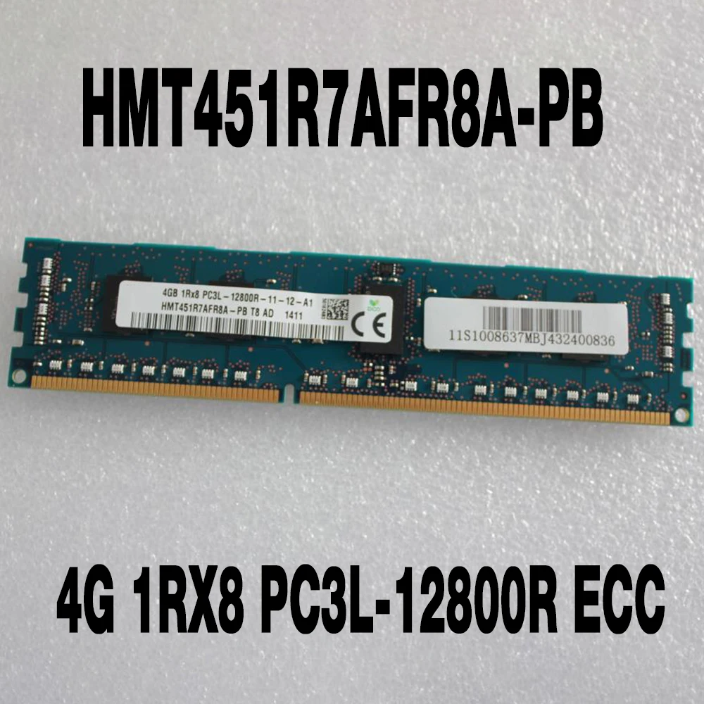 1PCS  HMT451R7AFR8A-PB 4G 1RX8 PC3L-12800R ECC For SKhynix Server Memory