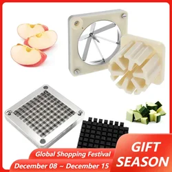 6.5/9.5/12.3mm French Fry Cutting Machine Blade Stainless Steel Cutting Vegetable Fruit Cucumber Radish Machine Parts 6/8Section