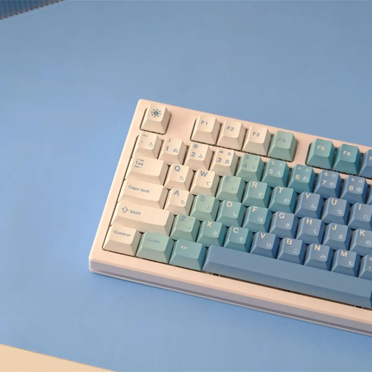 GMK Yeeti Keycaps gradient color keycap Cherry Profile PBT Dye Sublimation Mechanical Keyboard Keycap For MX Switch61/68/87/104