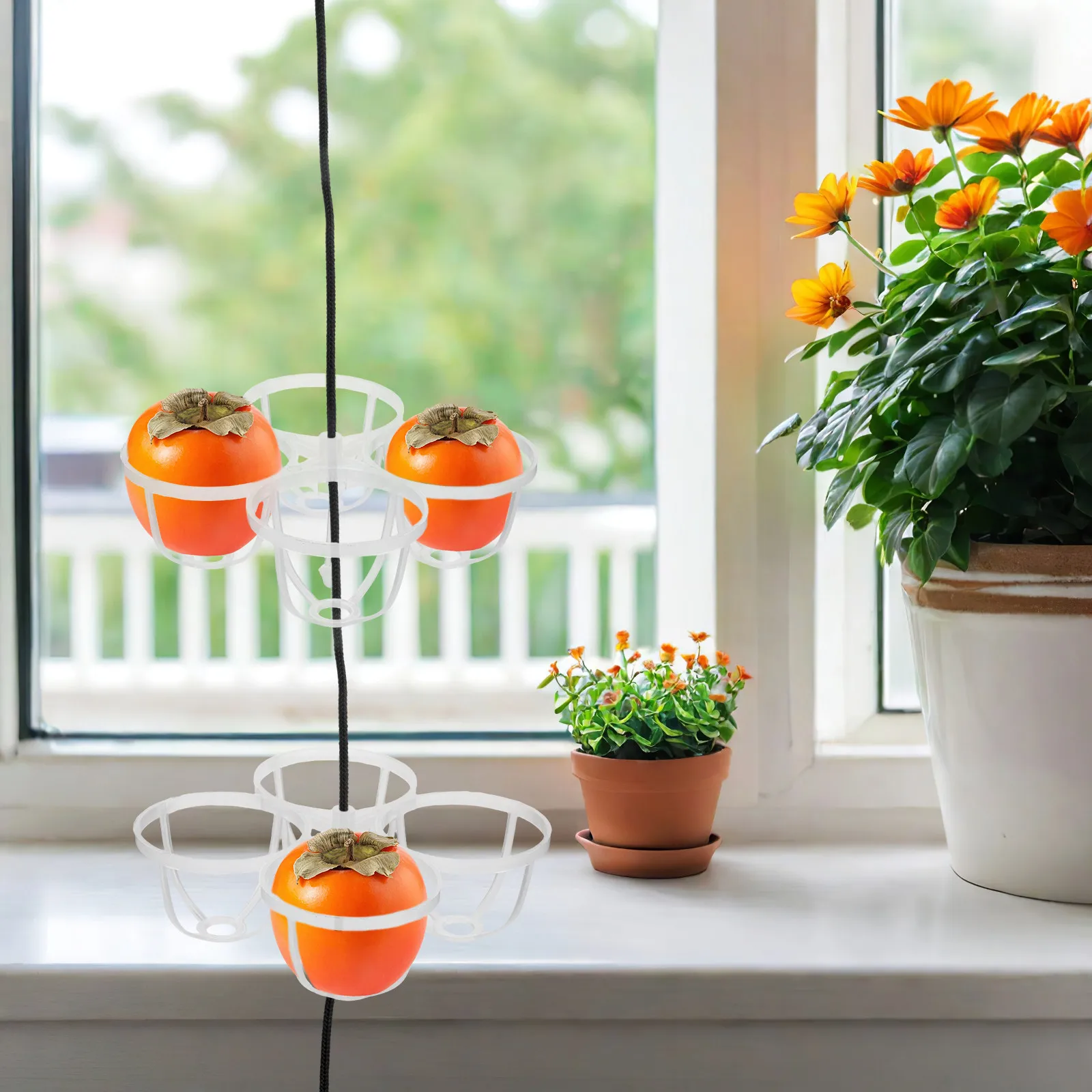 

Набор из 5 пластиковых подвесных многоярусных сушилок для фруктов и овощей, настенные, для быстрой сушки