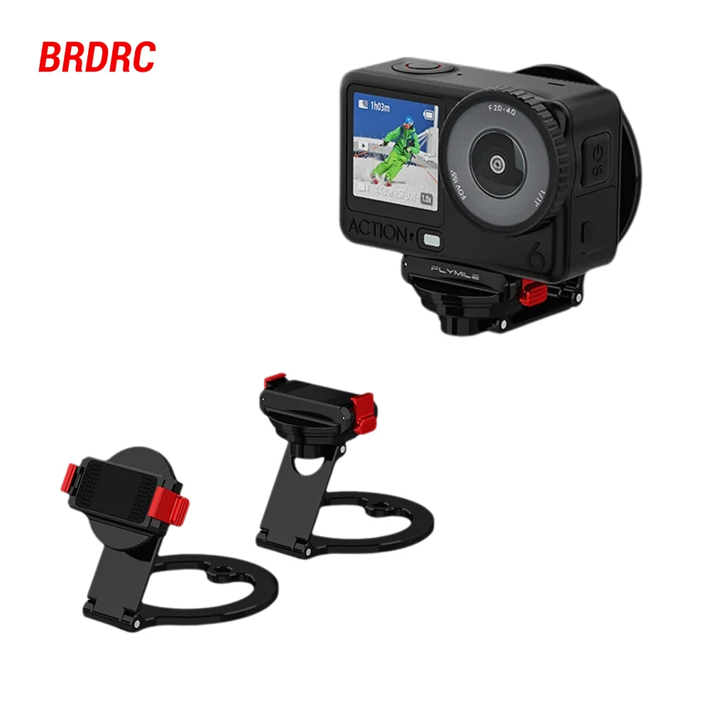 

Flymile Action 6 Magnetic Base Compatible Magsafe Phone Mount Teleprompter Stand for DJI OSMO Action 6 Accessories Desktop Base