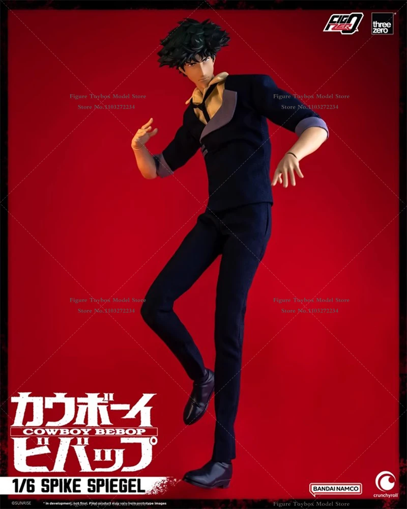 Threezero 3Z04240W0 1/6 Slim Boy Spike Spiegel Movable Action Figure Japanese Cowboy Anime Simulation 12