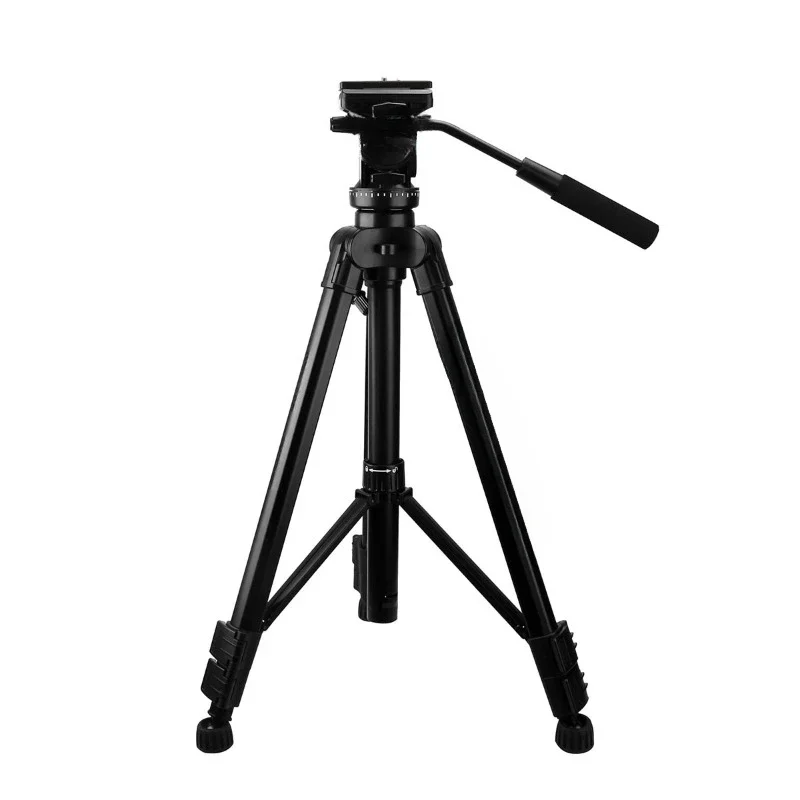 SA402 Black Hydraulic Gimbal Photography Tripod, Tripod 1.64m Load-bearing 6kg