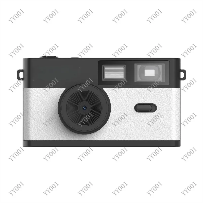 

Instant Print Camera Lightweight Retro Compact Screenless Digital Camera for Travel Beginners