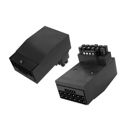 12vhpwr 600w 5.0 Graphics Card 12+4Pin Connector 90 Degree Adapter ATX 3.0 16Pin Male To Female Power Supply Adapter Connector