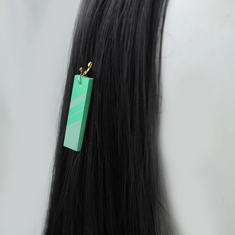 Café Manhattan ﻿   Umamusume bonito derby manhattan café peruca cosplay 85cm orelhas de cabelo preto e cauda festa de halloween roleplay adereços