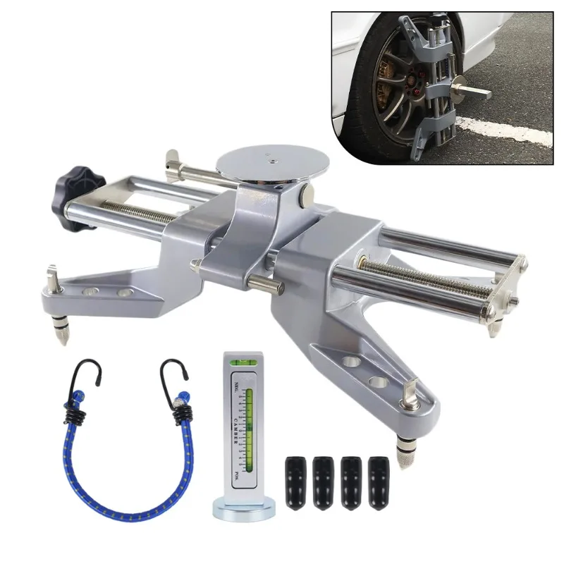 

Универсальный инструмент для позиционирования автомобильных шин, применимый для колес 11-25 дюймов, приспособление для автомобильного четырехколесного выравнивателя, аксессуары для ремонта