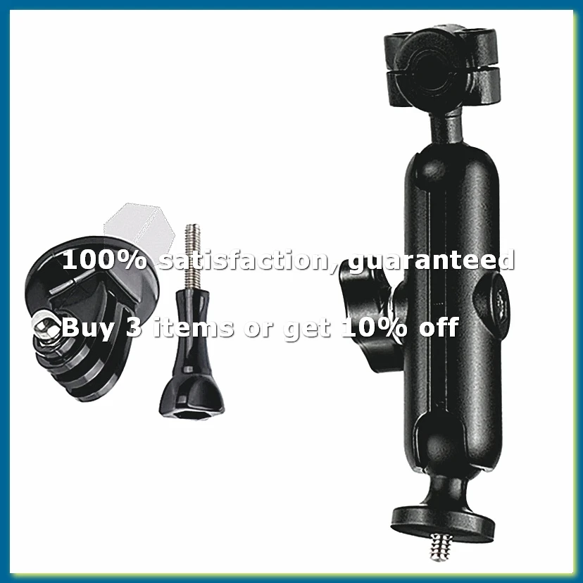 Car Camera Mount Support Articulated Vehicle Headrest Action Cam Cradle Motorcycle Bracket Holder for Go Pro