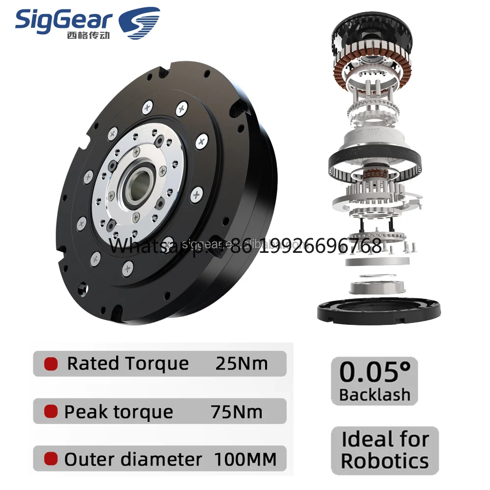 24V 48V DC Brushless Differential Gear Motor for AGV Robot High Torque Low Noise BLDC Drive Module with Integrated Axle