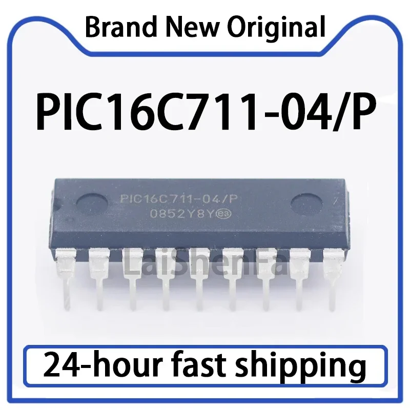 

5PCS PIC16C711-04/P Direct Insertion PDIP-18 Microcontroller IC Original Stock