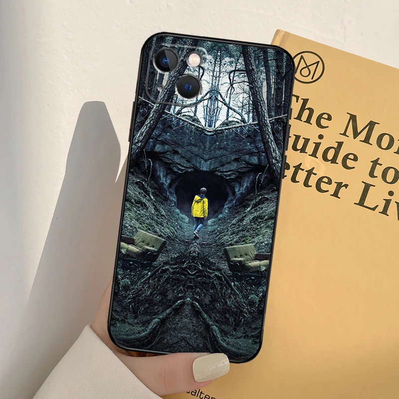Dark TV Series Phone Case For iPhone 16 15 14 Pro Max Plus 12 11 13 Pro Max 12 Mini 13 Mini Cover
