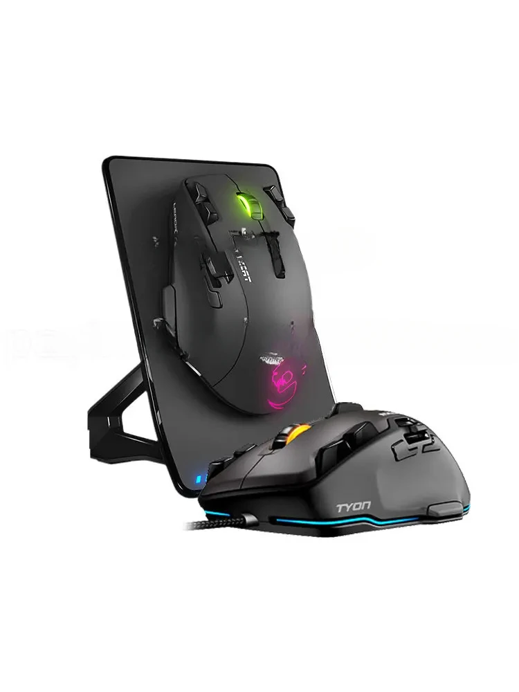 ROCCAT LEADR Dual Mode  Gaming Mouse Computer Notebook Rechargeable Programming Macro