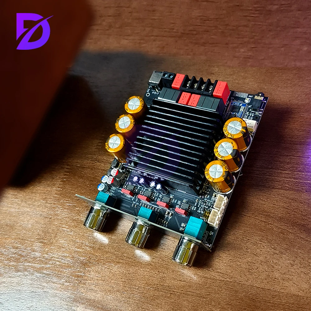 

DC 18-50 В 3002T PRO Qualcomm QCC3034 BT Плата цифрового усилителя 2,0 канала APTX без потерь 300 Вт + 300 Вт