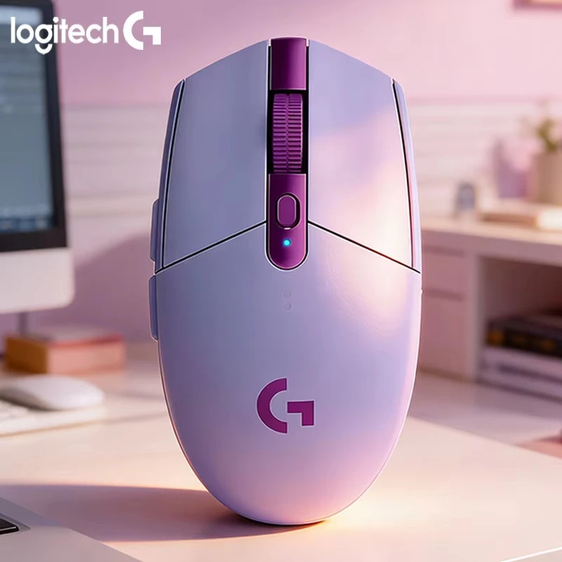 

Проводная мышь Logitech G203 LIGHTSYNC с полной RGB-подсветкой, эффектами волн и встроенной памятью, аксессуары для ПК, совместимость с ноутбуками и настольными компьютерами