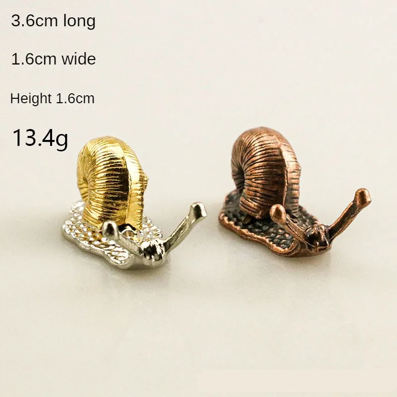 Portable Snail Incense Burner Multi Purpose Water Drop Shape Alloy Incense Holder Home Office Teahouse Zen Buddhist Supplies