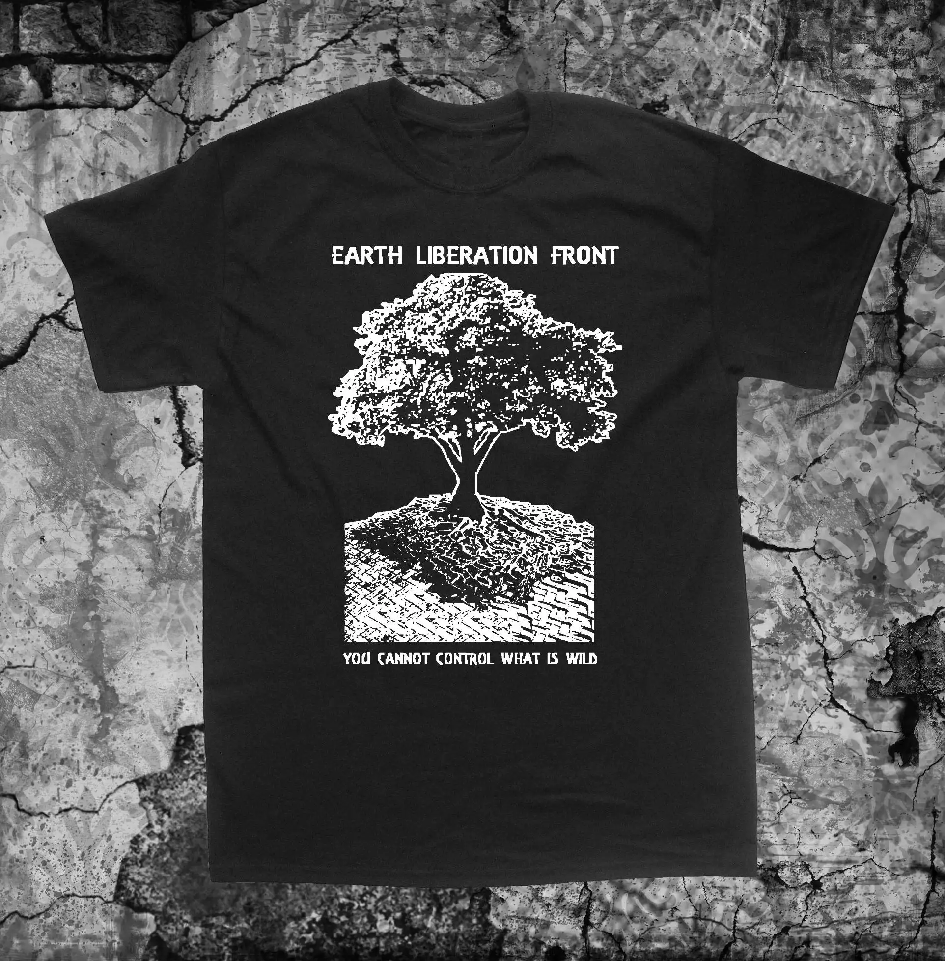 Earth Player Liberation Front T Shirt, Punk, Environnement, Greenpeace, Nature, bobines arien, bobines alien, Elfe, Animal, Humain, Droits des Pétas, Anarchisme