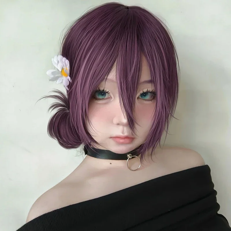 Anime Chainsaw Man Reze Cosplay Girocollo Dark Rock Collana in pelle PU Punk Gotico Harajuku Catena clavicola Accessorio per gioielli