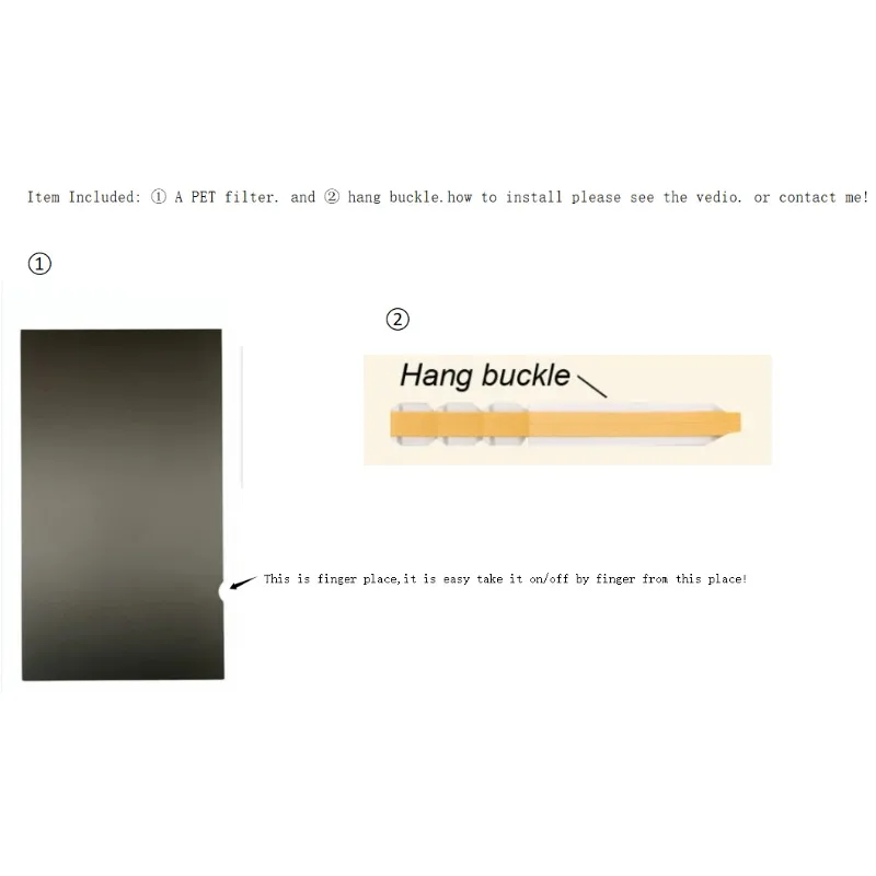 21.5 inch (477mm*268mm) Privacy Filter LCD Screen Protective film For 16:9 Widescreen Computer iMAC Laptop Notebook PC Monitors