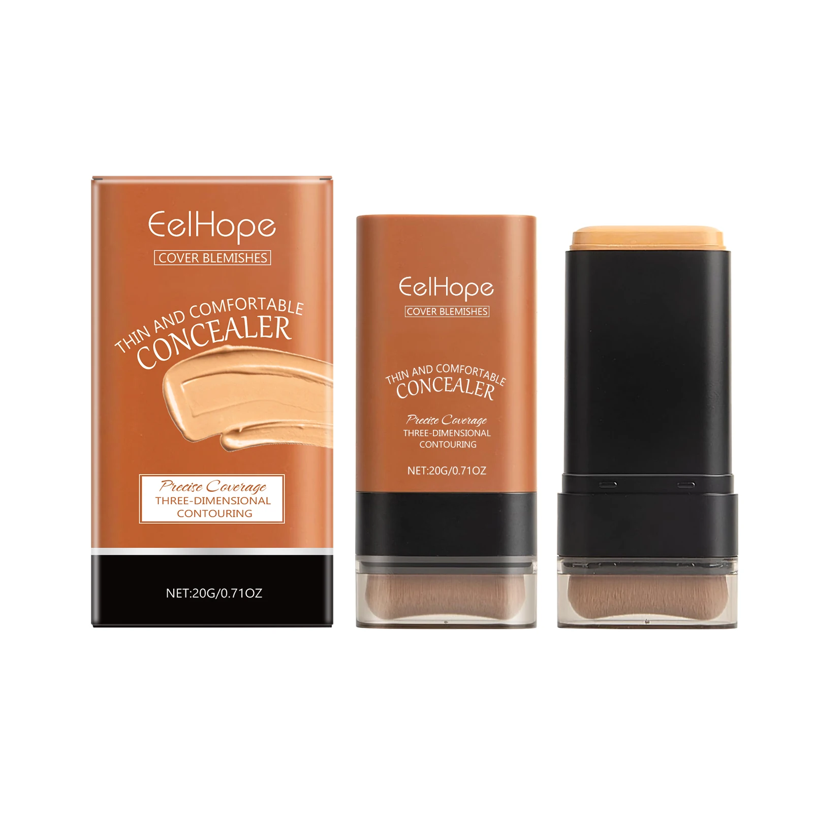 Suero bálsamo, tinte de piel potenciado, textura sedosa, cobertura hidratante, plumper, incluso tono de piel, base en barra, maquillaje de viaje