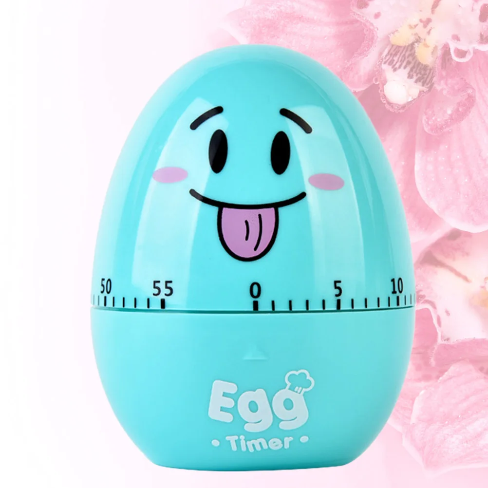 

1 pc Egg Shape Mechanical Countdown Timer 3-Inch Rotating Kitchen Cook Timer For Baking Cooking Eggs Pancakes Cakes Preschool